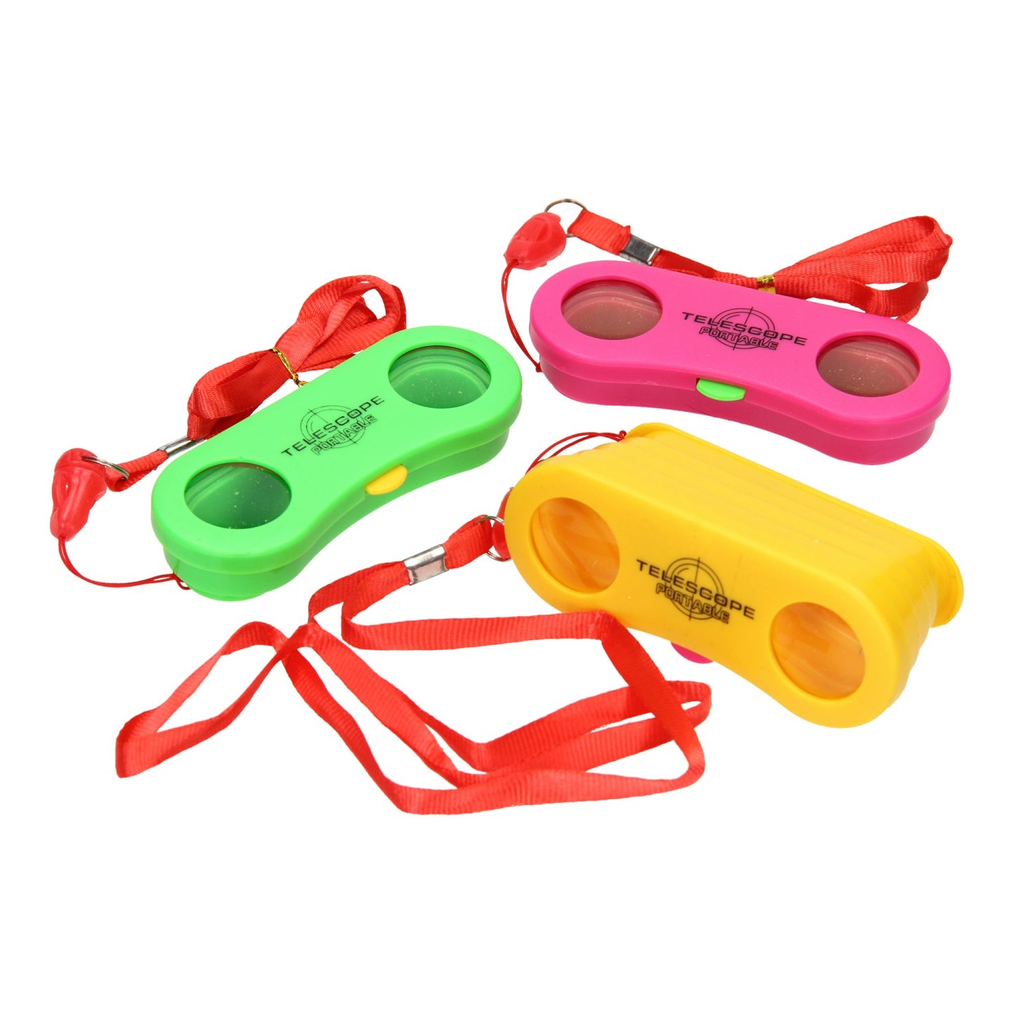 Prismáticos extensibles en el cordón