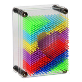 Spijkerkunst regenboog - afbeelding 1