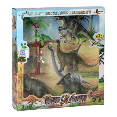 Caja de regalo de dinosaurios