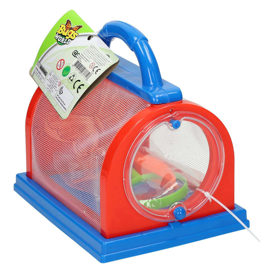 Gabinetto di osservazione degli insetti blu rosso, 3dlg.