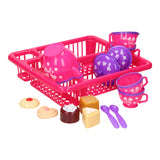 Tea set in drain rack - afbeelding 2