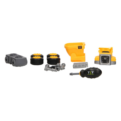 Veicolo da lavoro in custodia - giallo