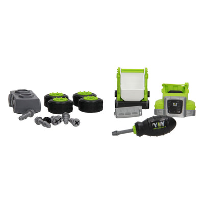 Scatola portaoggetti costruisci il tuo veicolo - verde