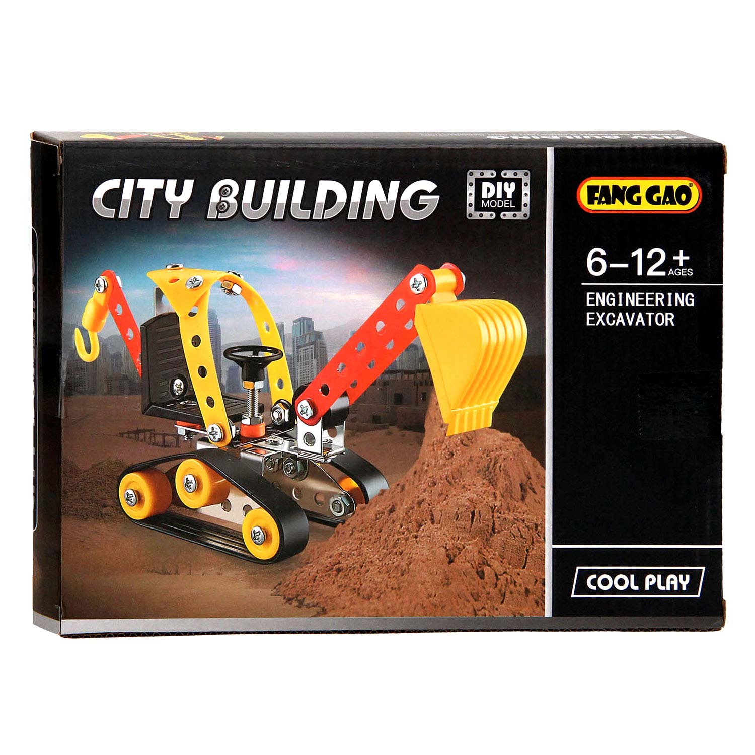 Construction set mini digger tracks, 93 pcs.