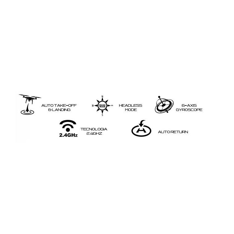 RC RC RC STAREBLE DRONE NERO
