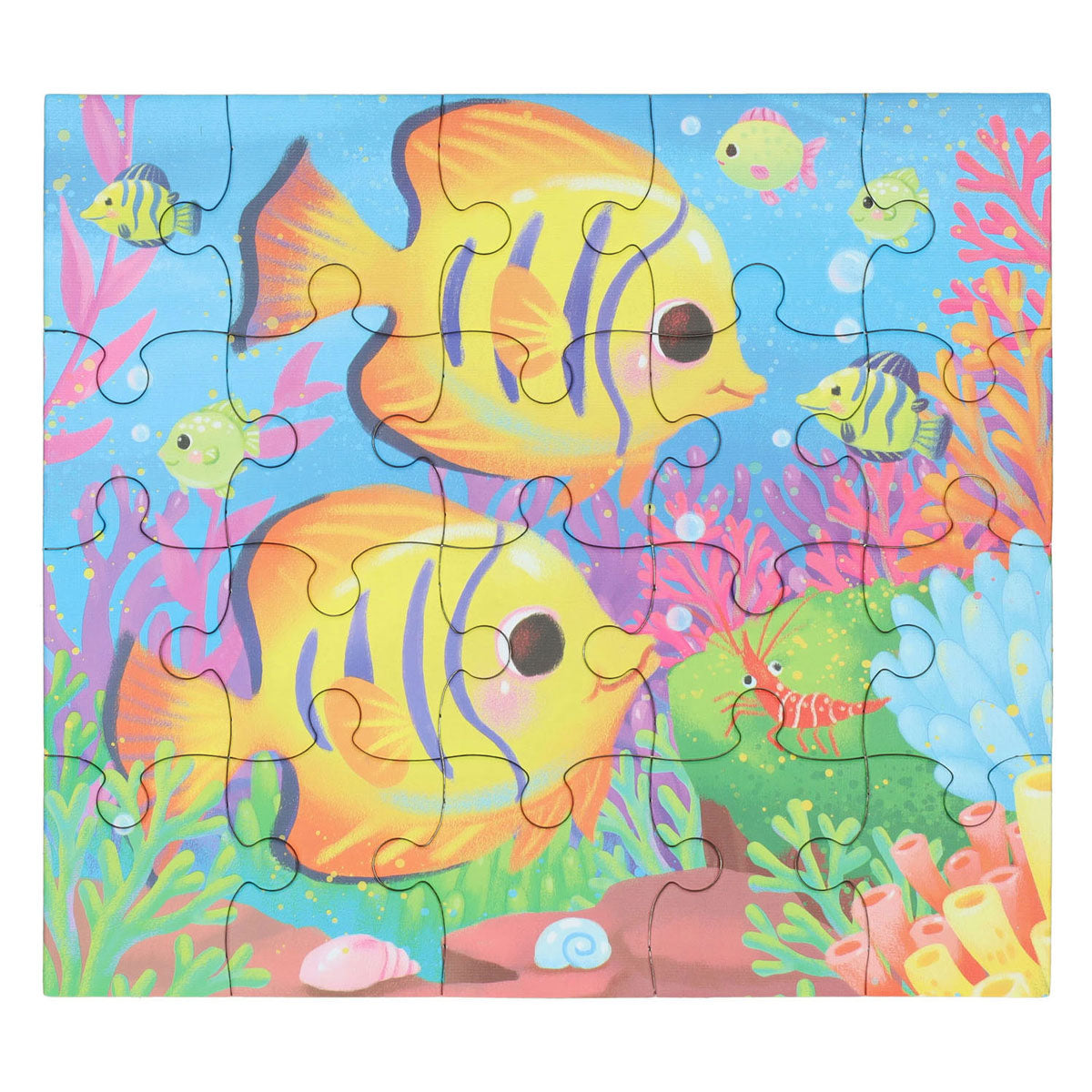 Mini puzzle Underwater World, 20 °.