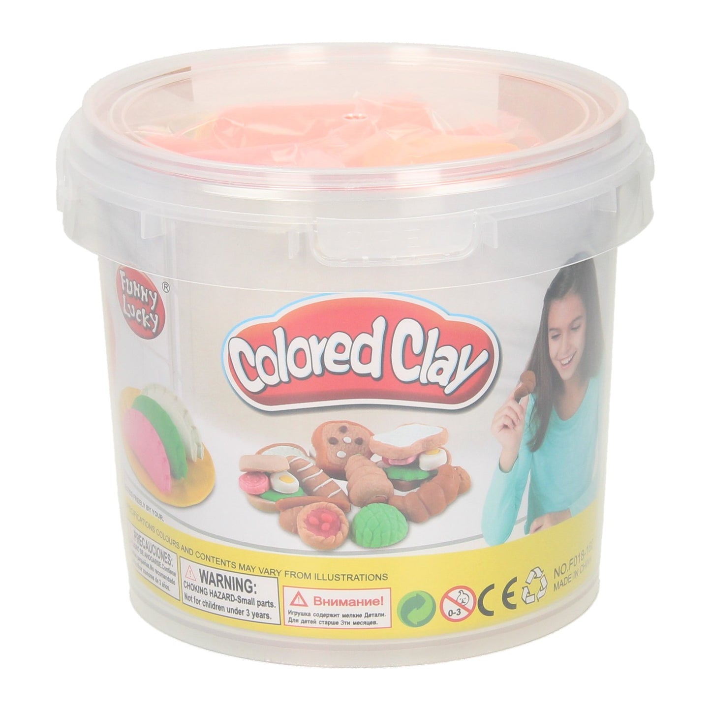 Juego de arcilla en caja de almacenamiento pokebowl saludable