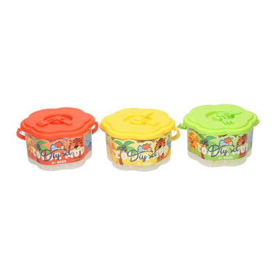 Set di argilla in botte - 18 colori di argilla - 21 pz.