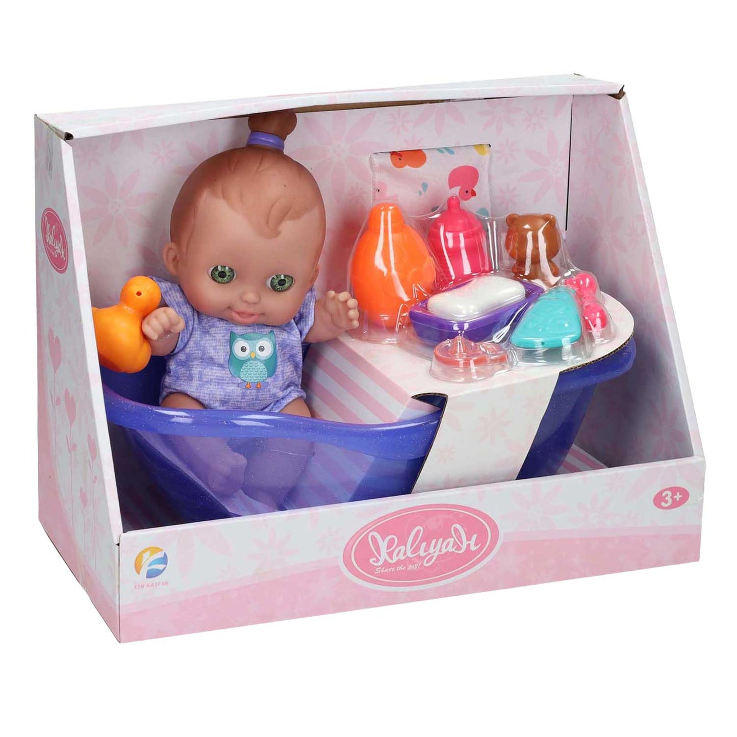 Set di bambole con bagno