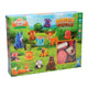 Set di argilla del mondo degli animali - 6 vasi di terracotta