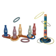 Ringwerpspel en stapeltoren 2in1 - afbeelding 1