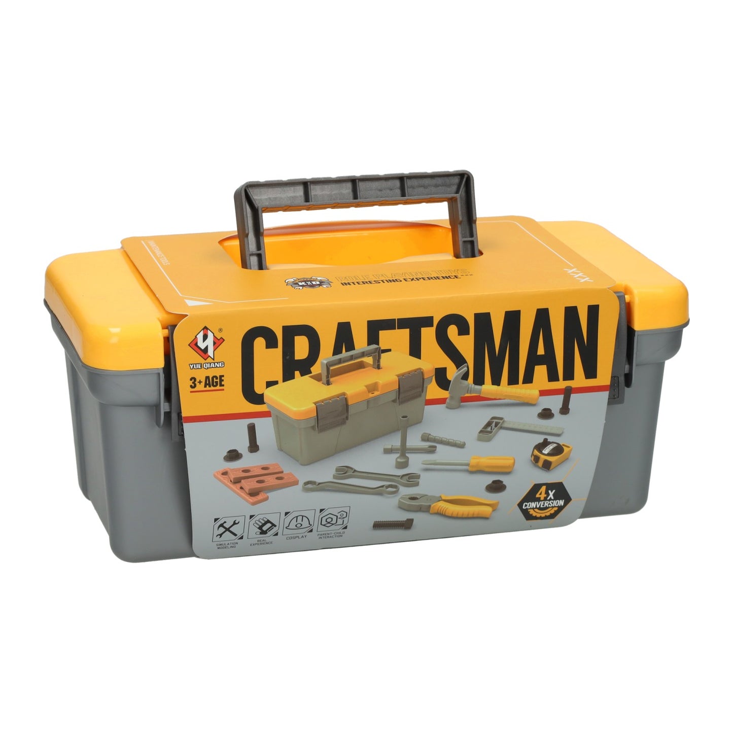 Caja de herramientas rellenas de herramientas