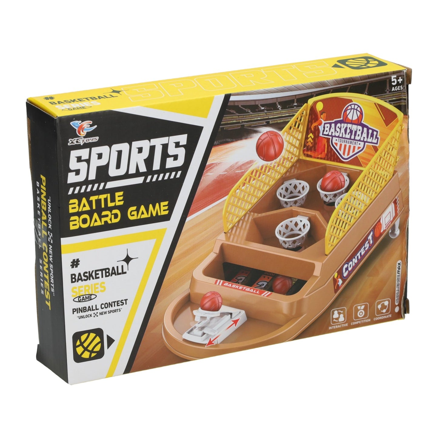 Basketbal schiet spel