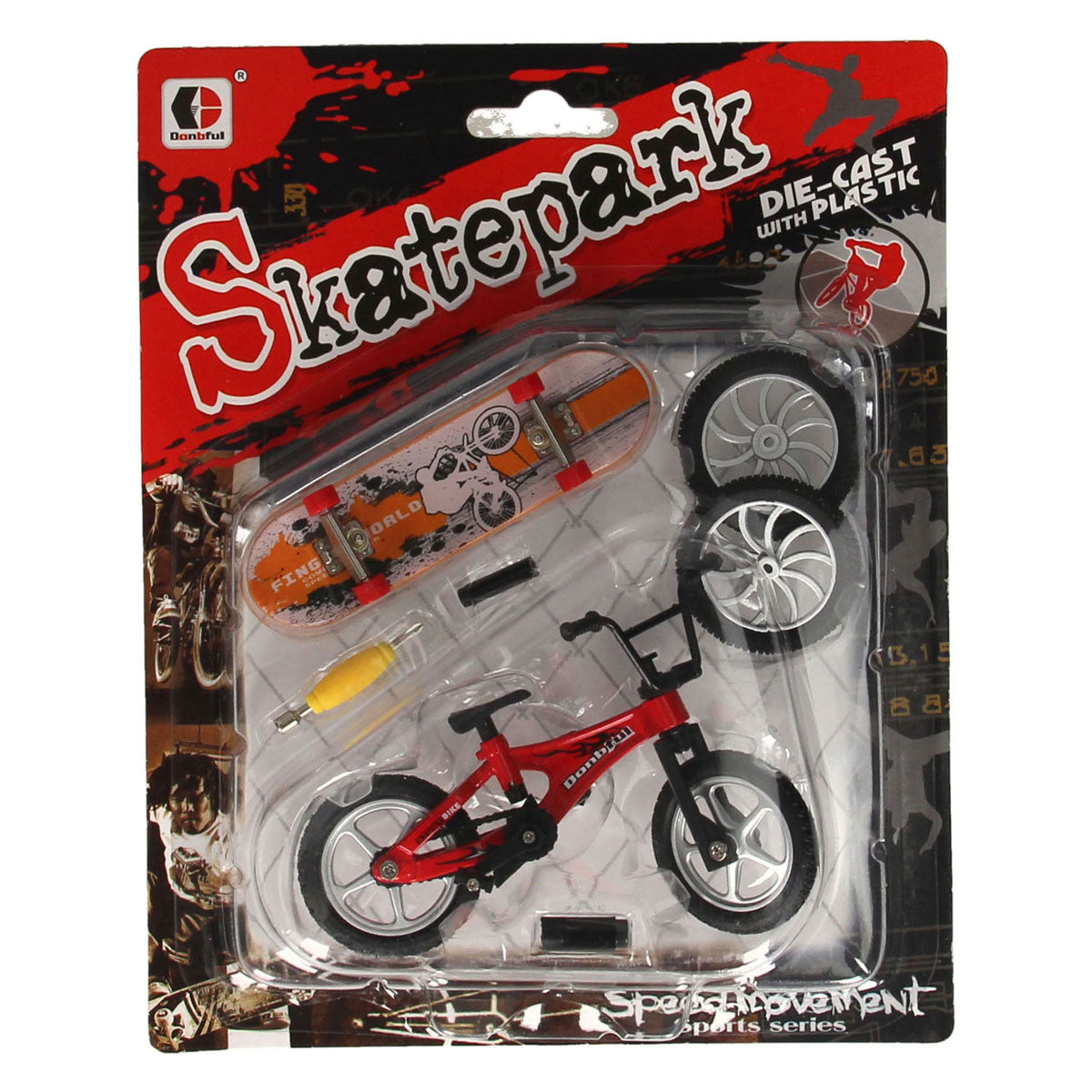 Bike acrobazie con accessori