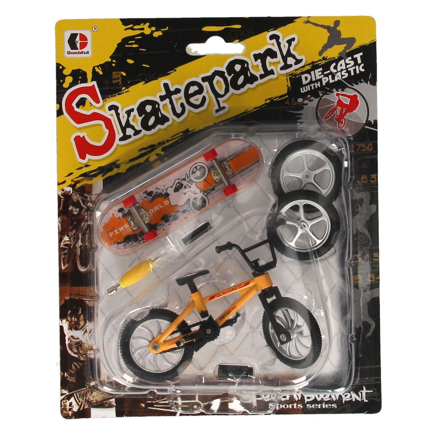 Bike acrobazie con accessori