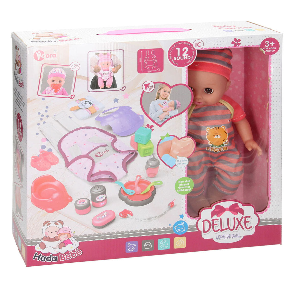 Borsa portapancia per set di bambole deluxe
