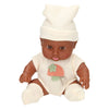 Lobbes babypopje met wafelpakje en muts