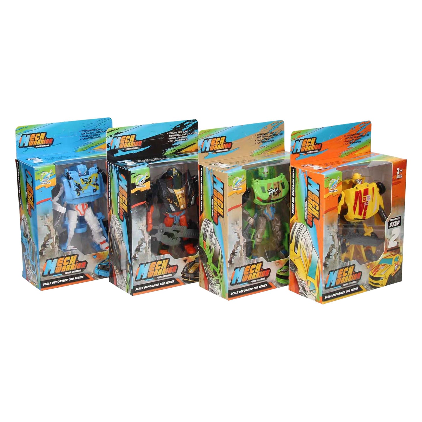 Transformar coche robot
