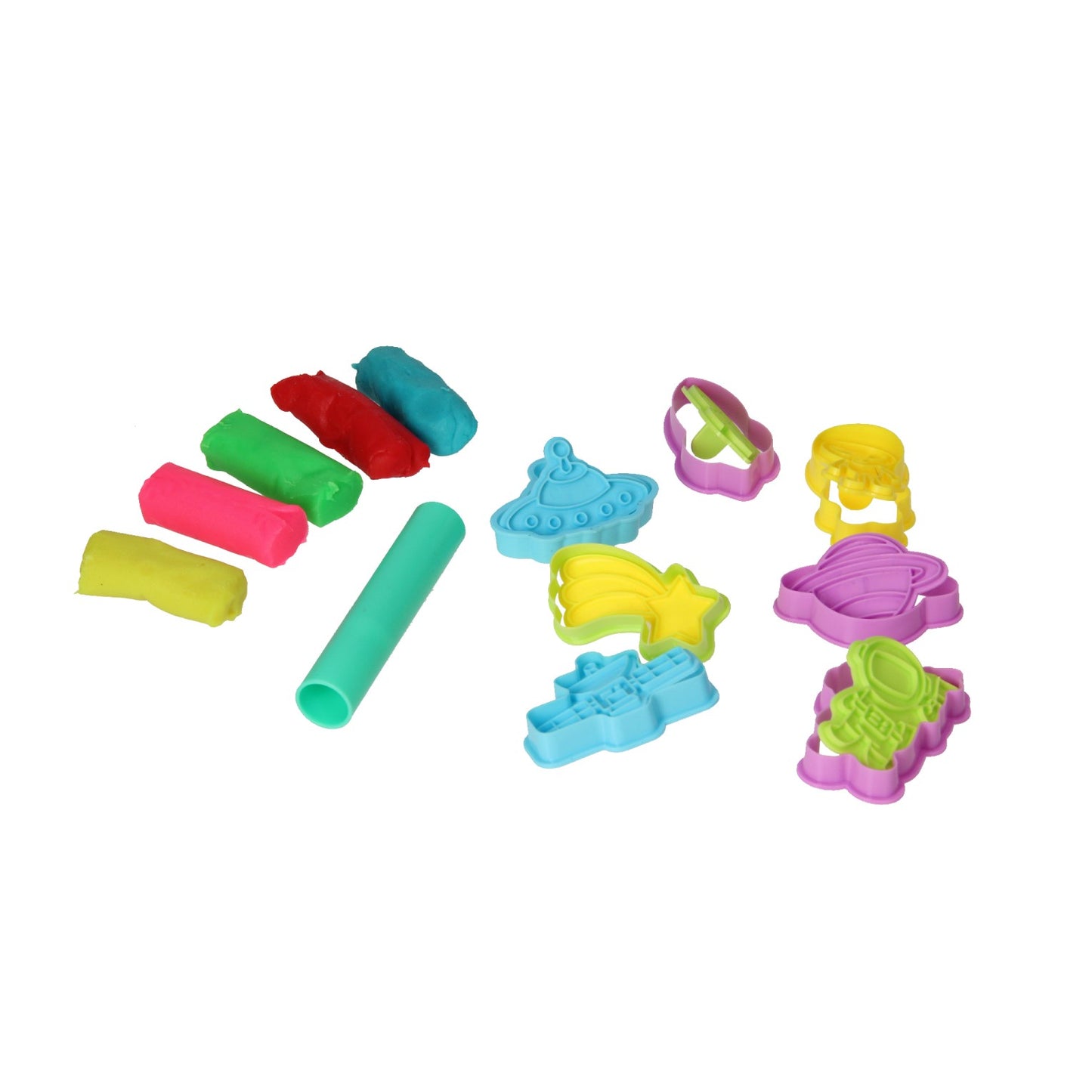 Set de arcilla para viajes espaciales - 5 colores de arcilla