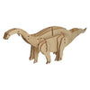Houten bouwpakket dino 3d diplodocus