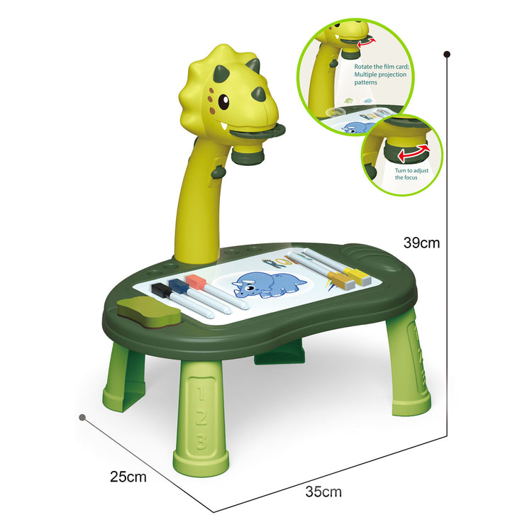 Table de dibujo Dino, 34dlg.