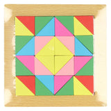Houten tangram driehoeken - afbeelding 2