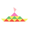 Houten tangram driehoeken