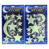 Glow in the dark set maan en sterren