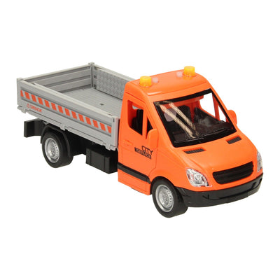 Lavori stradali per camion con luci e suoni