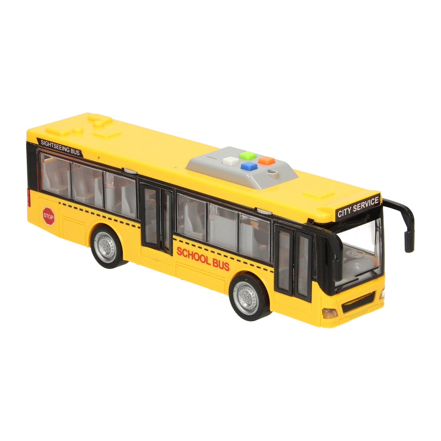 scuolabus con luce e suono
