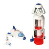 Set espacial completo, 3 astronautas.