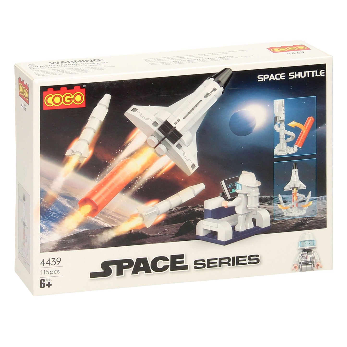 Set de construcción estación de lanzamiento espacial, 127 piezas