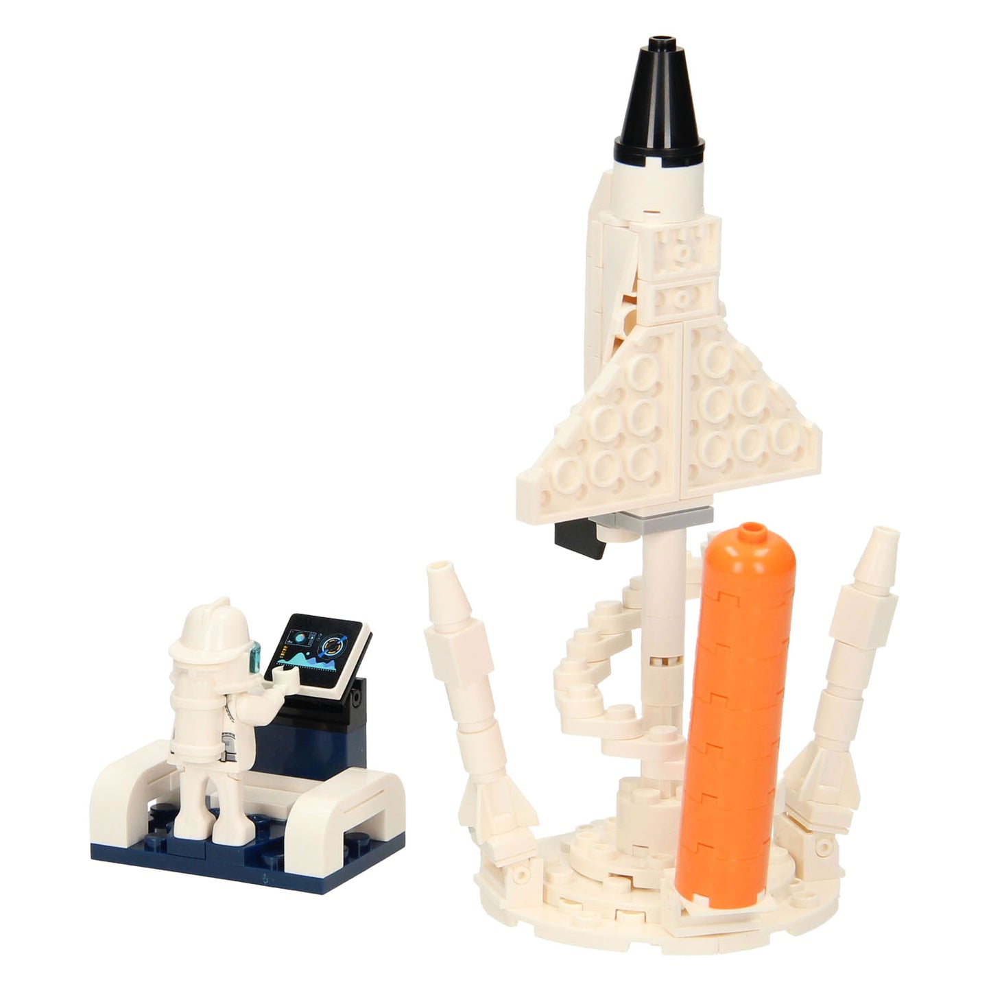 Set de construcción estación de lanzamiento espacial, 127 piezas