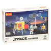 Set de construcción de misión lunar, 117 piezas