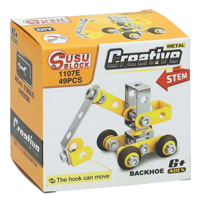 Veicolo da costruzione in kit di costruzione in metallo