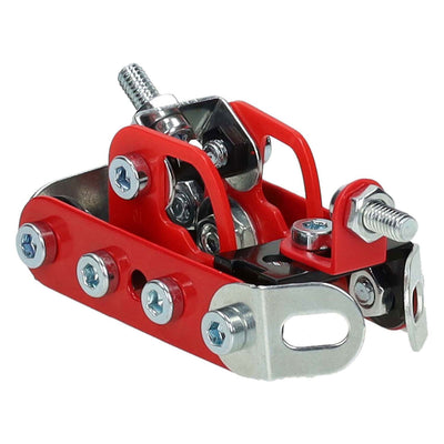 Kit de construcción de metal para vehículos de bomberos.