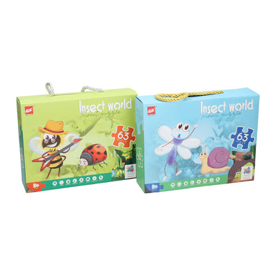 Gambe Puzzle Insect World, 63rst.