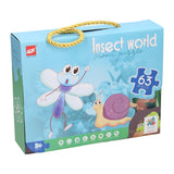Legpuzzel insecten wereld, 63st. - afbeelding 4