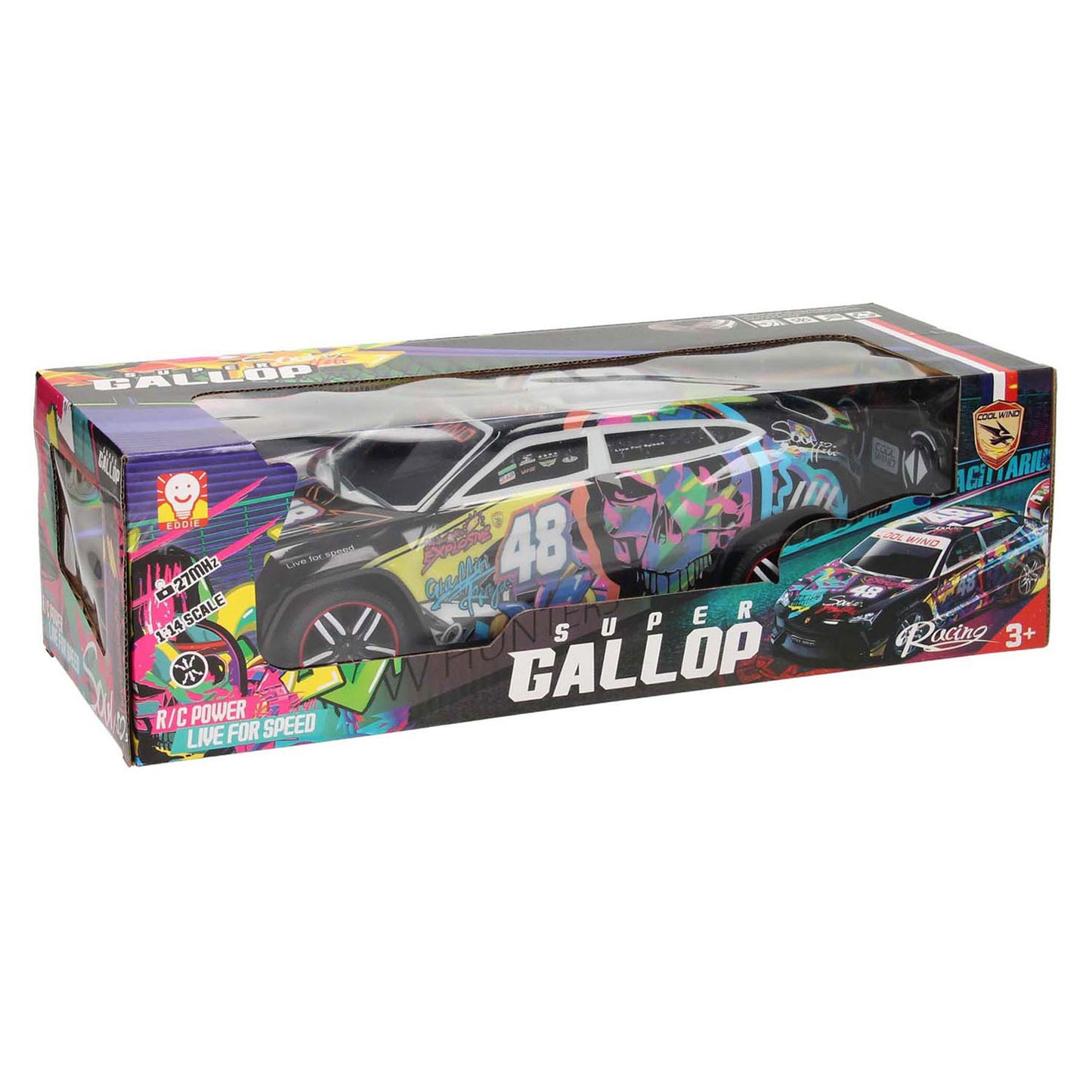 RC RC Servibile auto da corsa Softbody Graffity