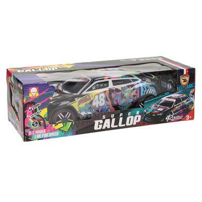 Rc bestuurbare racewagen softbody graffity