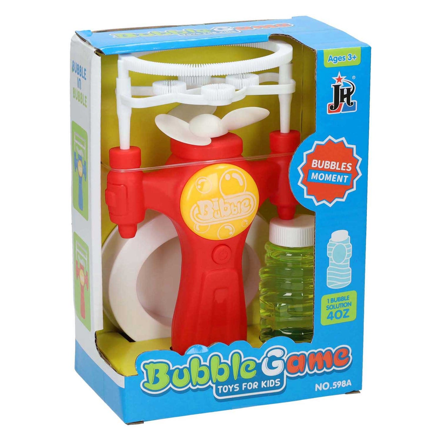 Pistola per soffiare bolle con soffiatore