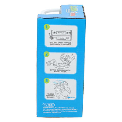 Pistola per soffiare bolle con soffiatore