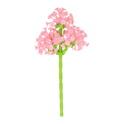 Set per la costruzione di fiori rosa - 227 pezzi.
