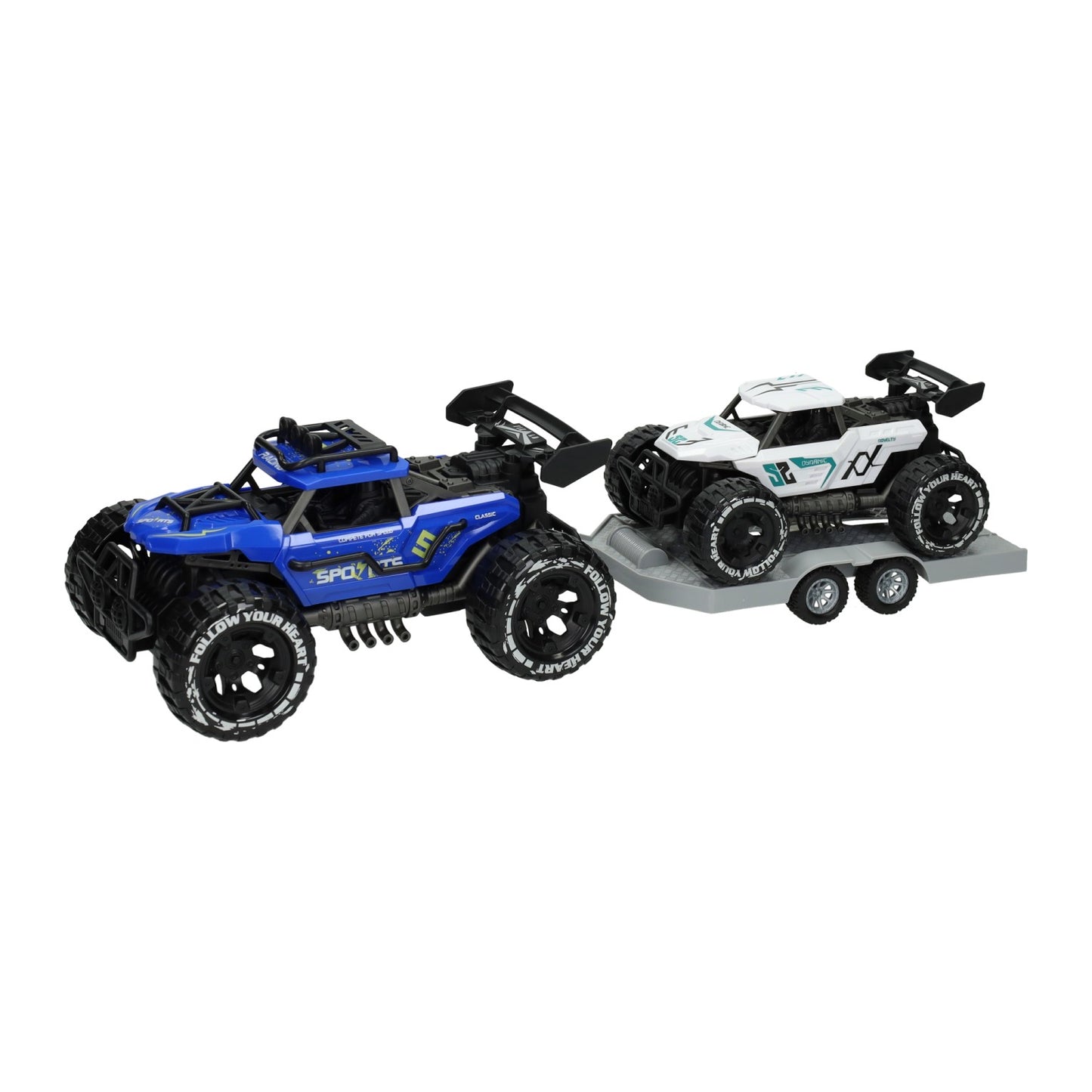 Juego de coches de fricción - 3 piezas.