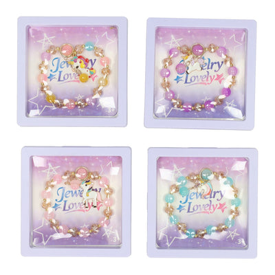 Pulsera con dije de unicornio