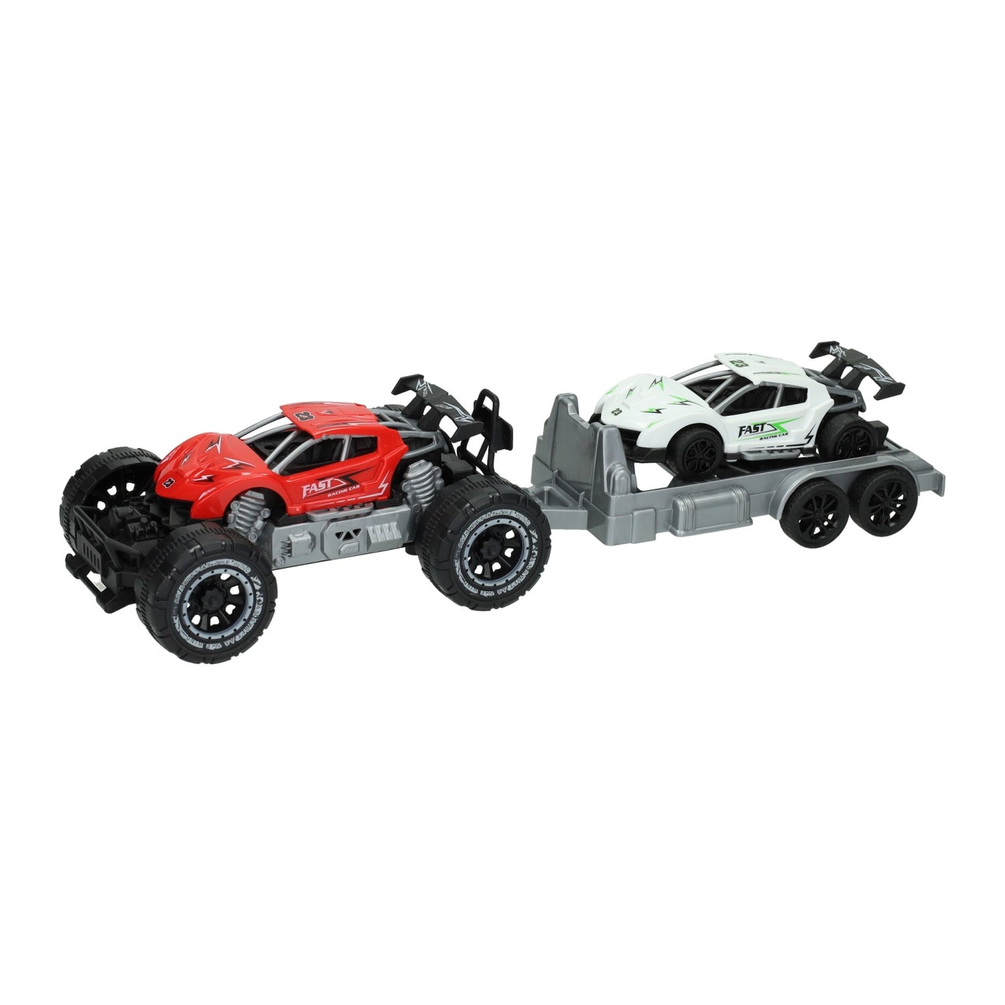 Set di carrelli a frizione - 3 pezzi.