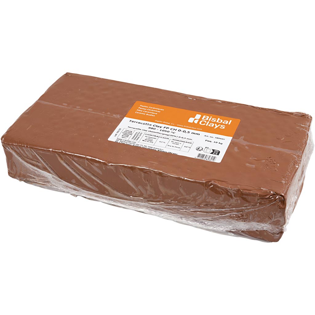 Creative Company Red Clay con Chamotte, 10 kg