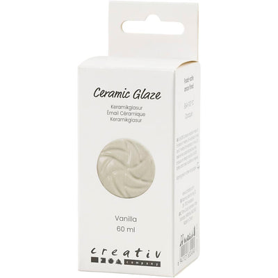 Smalto ceramico Creative Company, 984-1101 °C, opaco, vaniglia, 60 ml 1 bottiglia