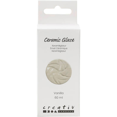 Smalto ceramico Creative Company, 984-1101 °C, opaco, vaniglia, 60 ml 1 bottiglia