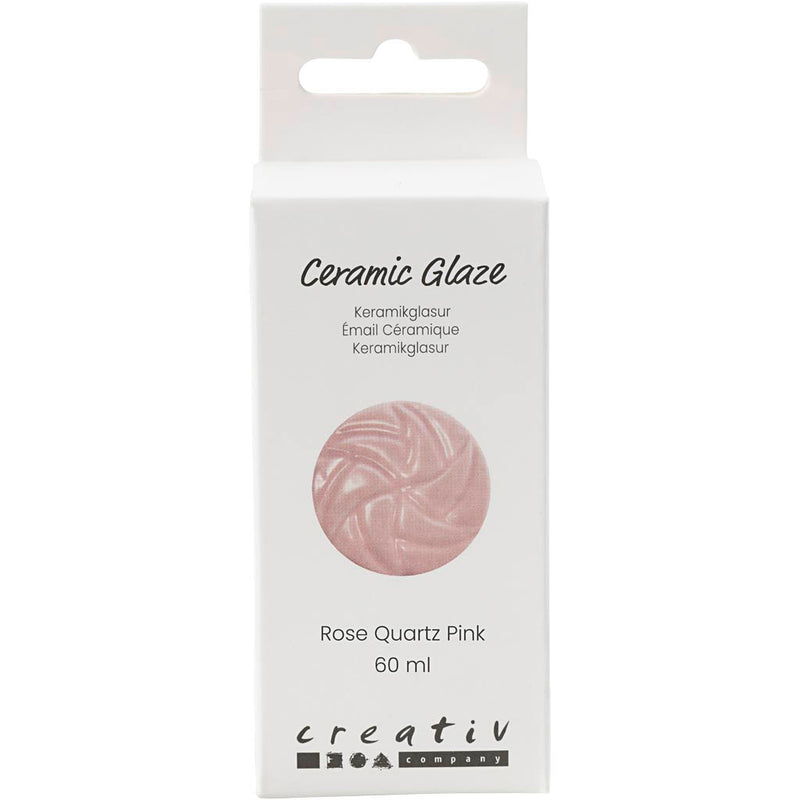 Esmalte cerámico Creativ Company, 984-1101 °c, opaco, rosa, 60 ml 1 botella